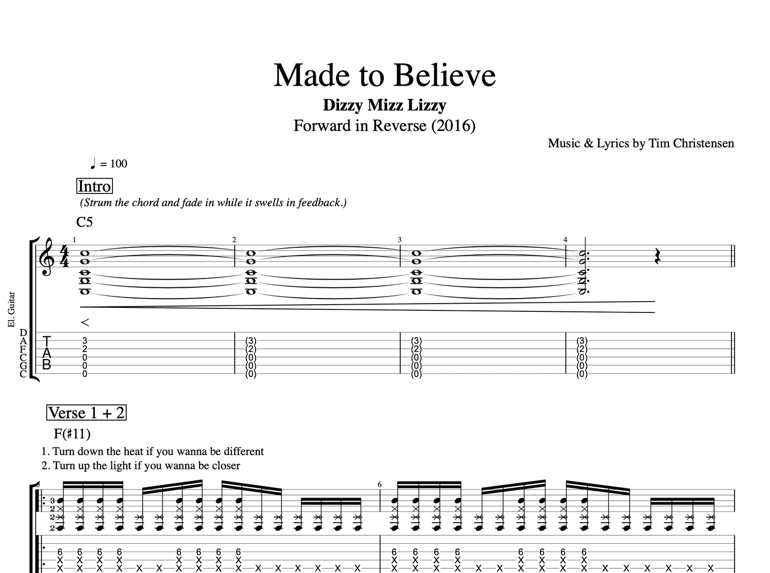 Made to Believe Made to Believe